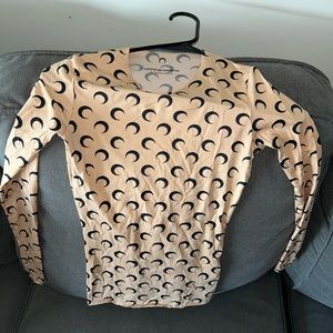 Marine Serre Long Sleeve T-Shirt